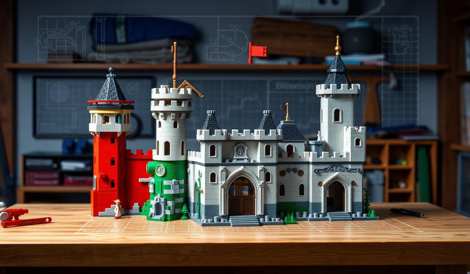 How to Design Complex Brick Models Using Software Architecture Principles