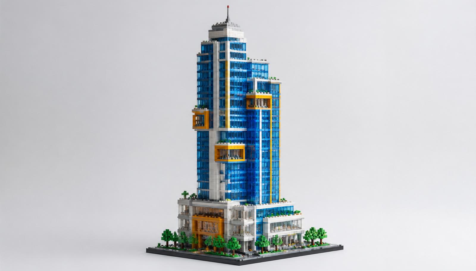 How to Build Architectural Models with Modular Building Blocks