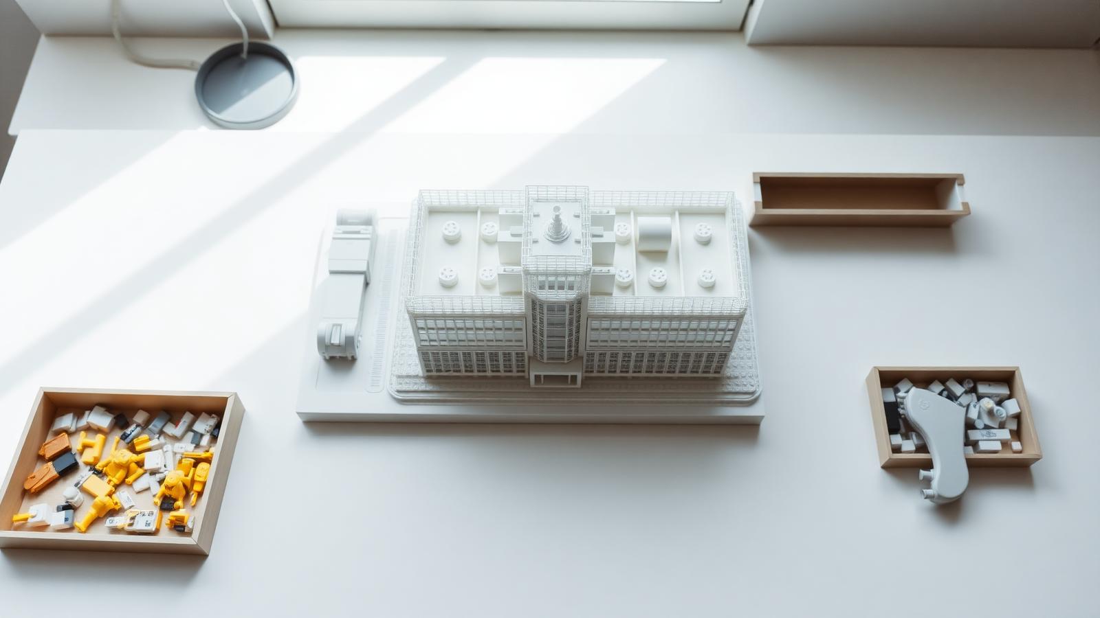 How to Use a LEGO Architecture Studio Building Blocks Set