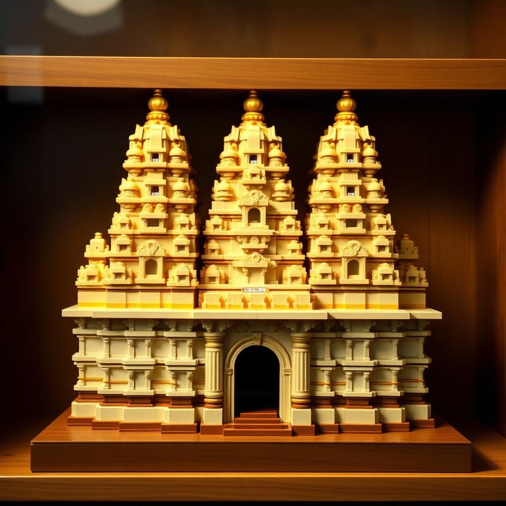 Build the Yadadri Landmark in Building Blocks: Step-by-Step